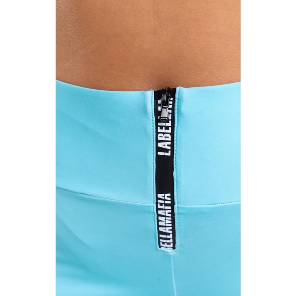 Imagem 4 do produto Calça Legging Labellamafia Feminina Zíper Cós Alto Academia
