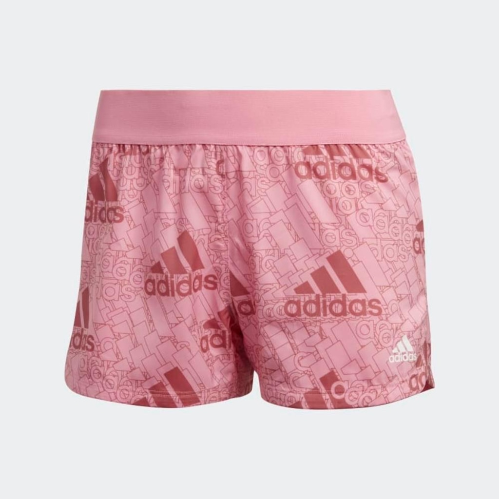 Imagem 1 do produto Short Curto adidas Feminino Logo Confortável Leve Esporte