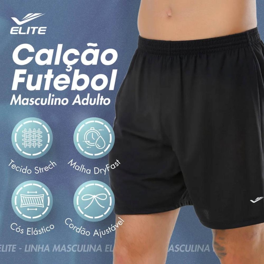 Imagem 2 do produto Short Masculino Elite Running Básico