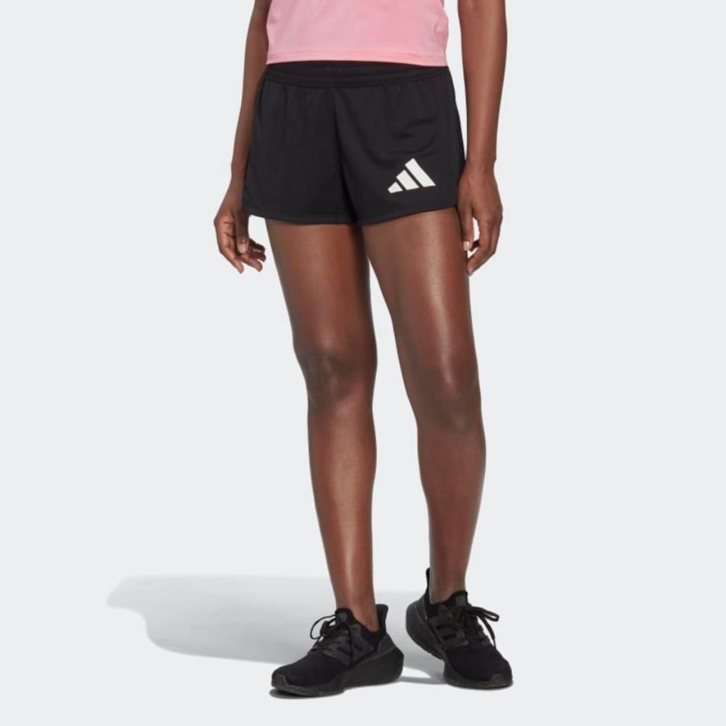 Imagem 4 do produto Bermuda adidas Feminino Logo Clássico Confortável Leve Esporte