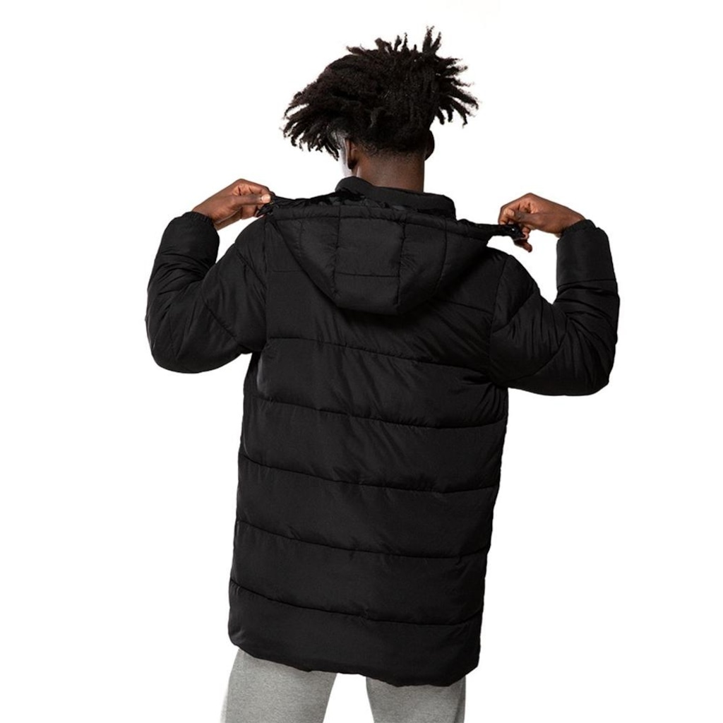Imagem 5 do produto Casaco Puff Olympikus Masculino Com Bolso E Capuz Running