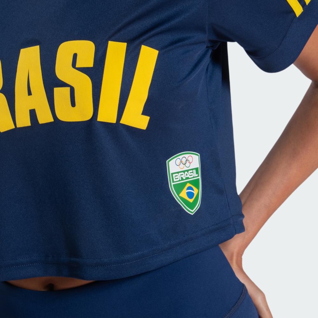 Imagem 3 do produto Camisa Cropped Originals Brasil COB adidas Feminino