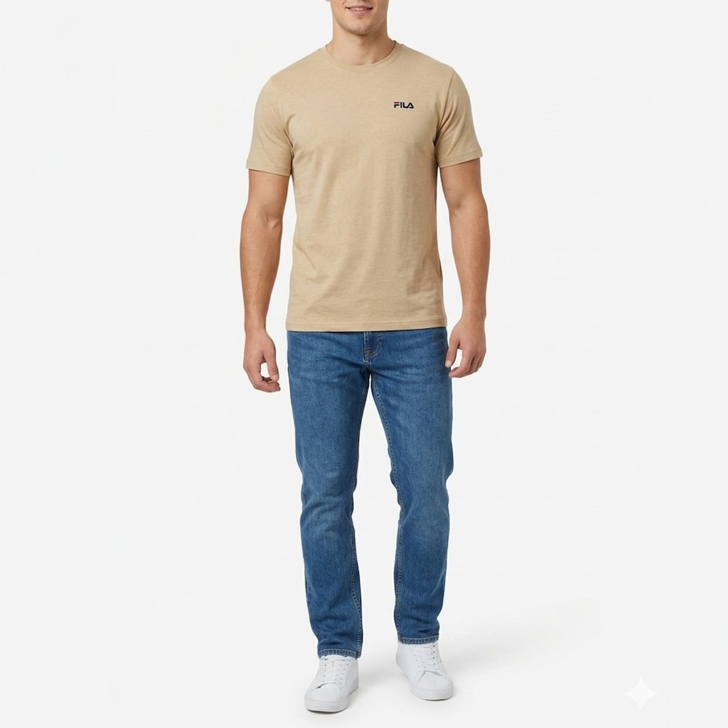 Imagem 4 do produto Camiseta Fila Regular Classic Masculina