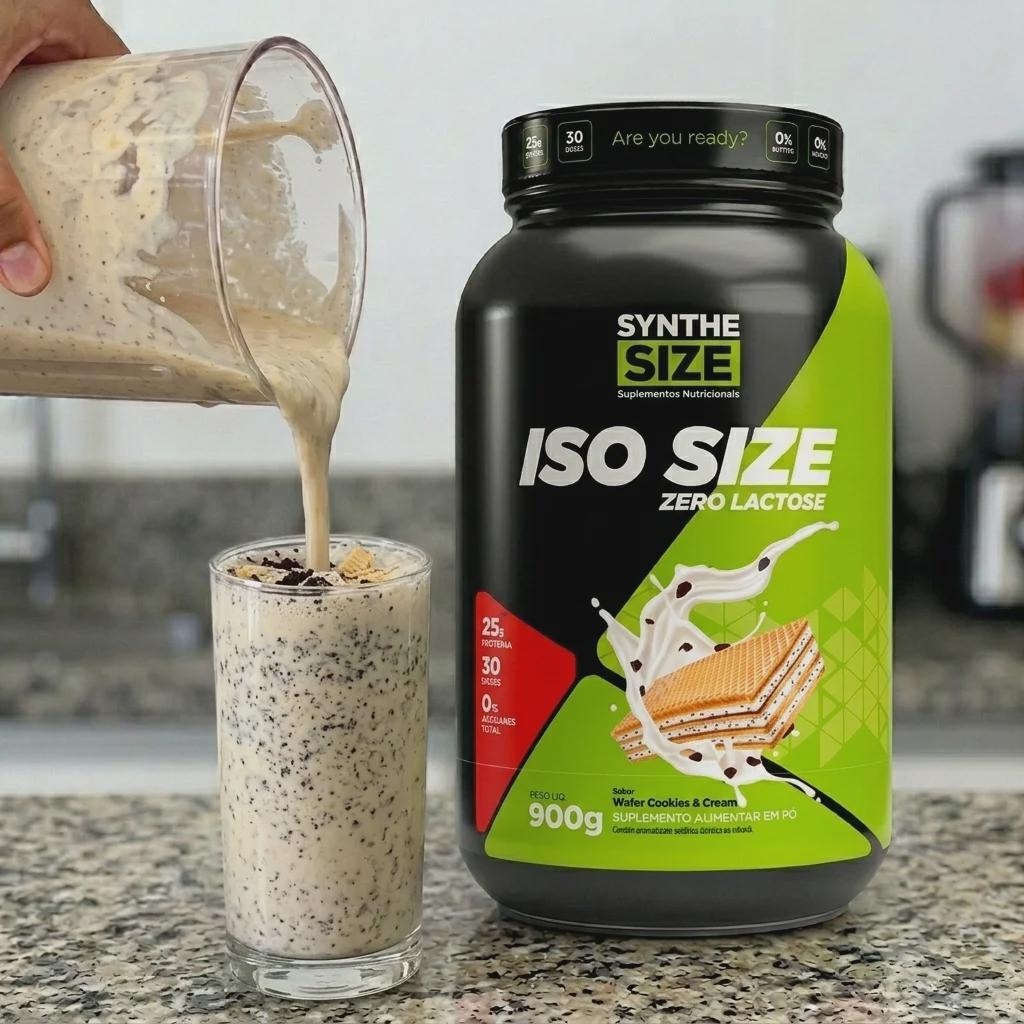 Imagem 4 do produto Kit Iso Size 900g + Creatina Synthesize 500g