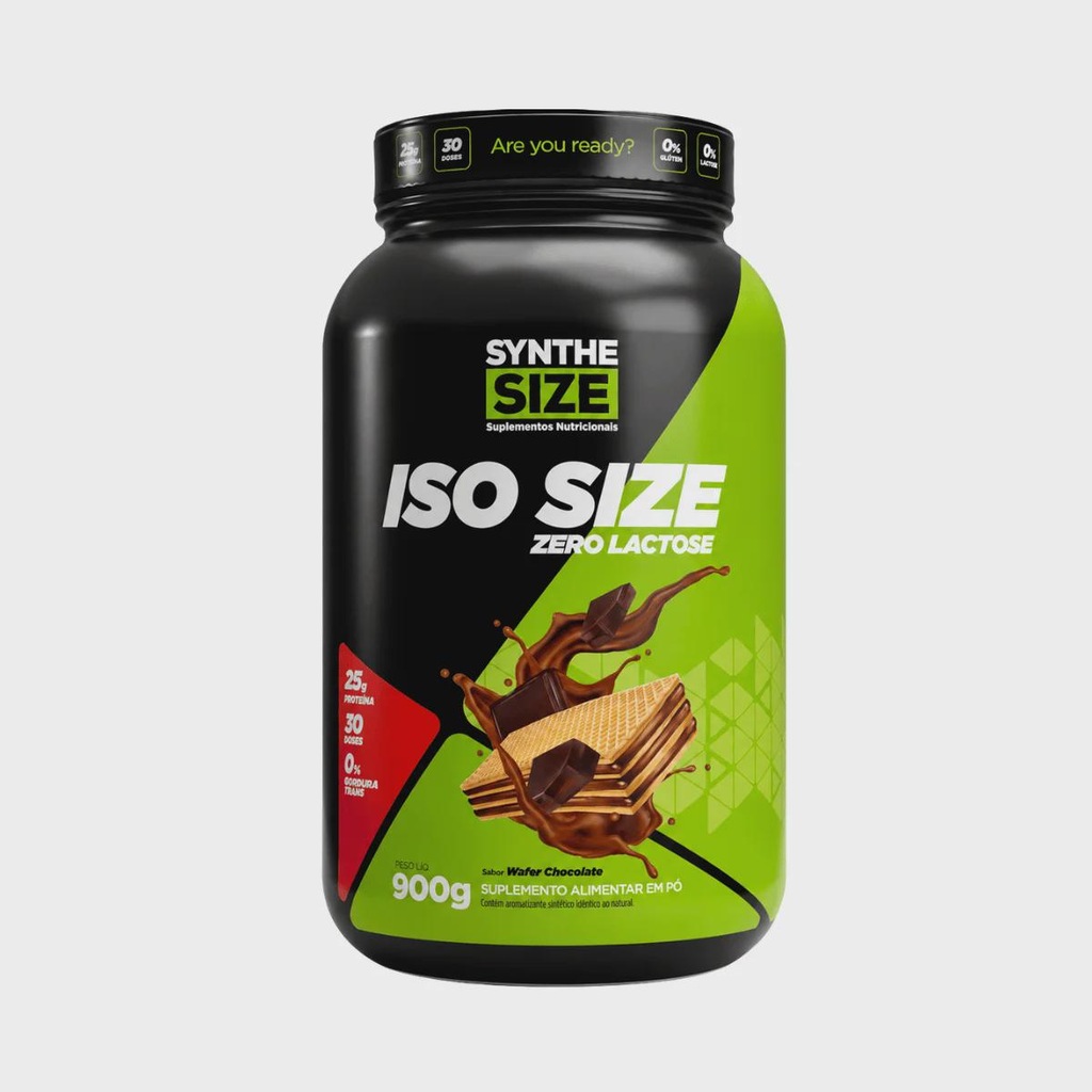 Imagem 2 do produto Kit Iso Size 900g + Creatina Synthesize 500g