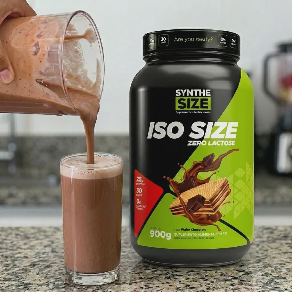 Imagem 4 do produto Kit Iso Size 900g + Creatina Synthesize 500g