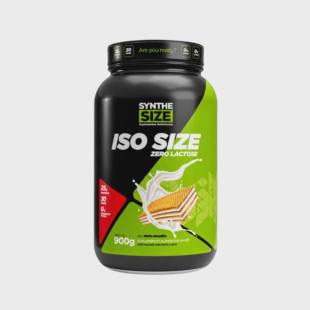 Imagem 2 do produto Kit Iso Size 900g + Creatina Synthesize 500g