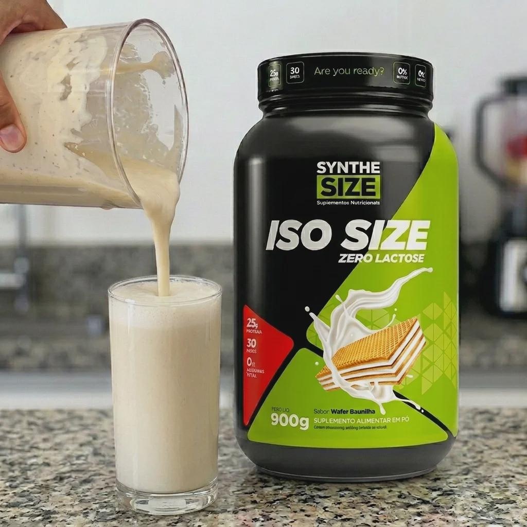 Imagem 4 do produto Kit Iso Size 900g + Creatina Synthesize 500g