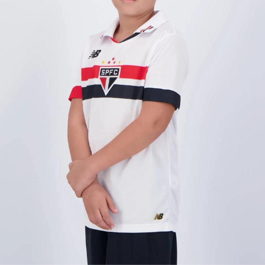 Imagem 3 do produto Camisa do São Paulo I 2024/25 Torcedor New Balance Infantil