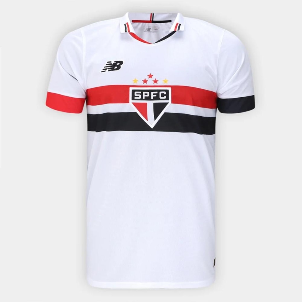 Imagem 1 do produto Camisa do São Paulo I 2024/25 Torcedor New Balance Masculina