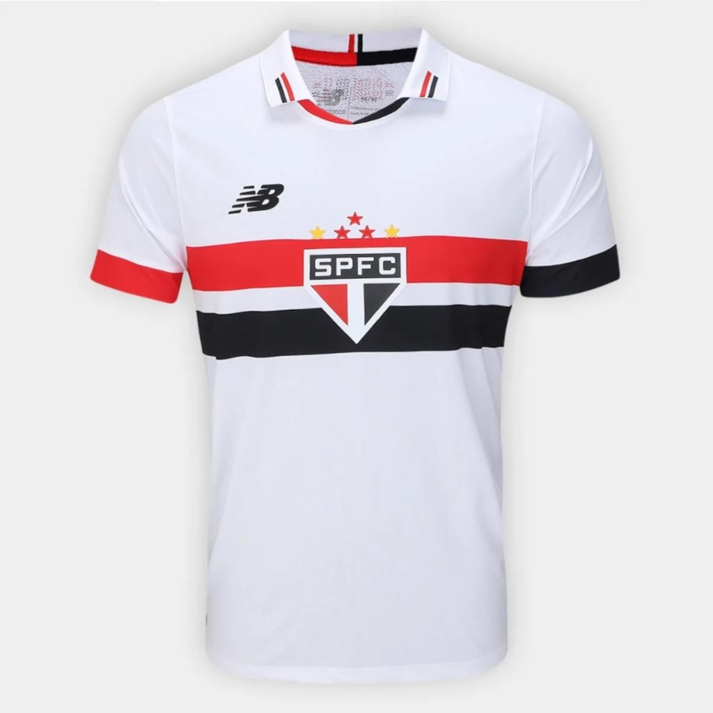 Imagem 1 do produto Camisa do São Paulo I 2024/25 Jogador New Balance Masculina