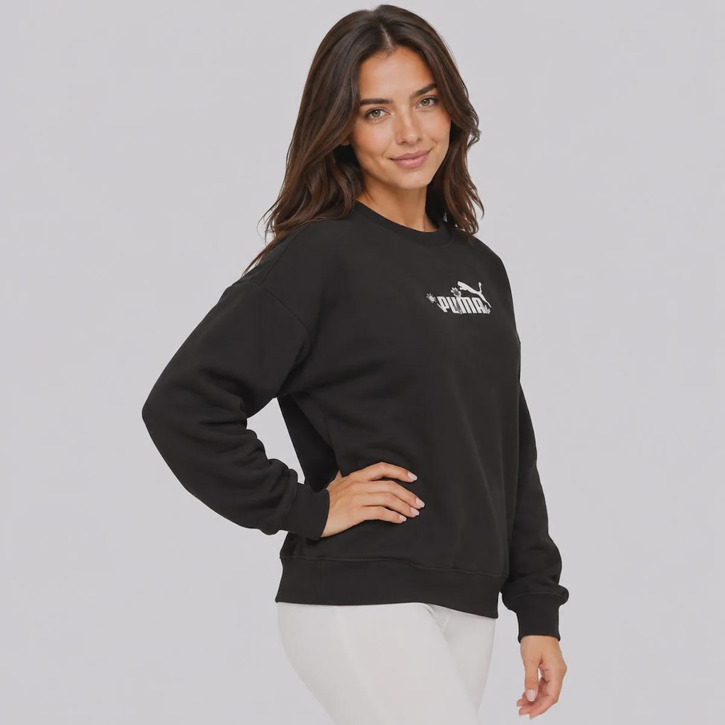 Imagem 2 do produto Blusão de Moletom Puma Ess Nature 2.0 Crew FL Feminino