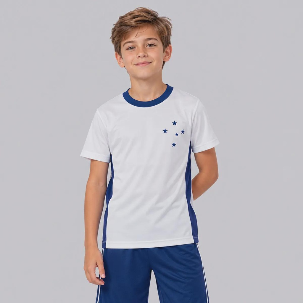 Imagem 1 do produto Camisa do Cruzeiro Liso Infantil