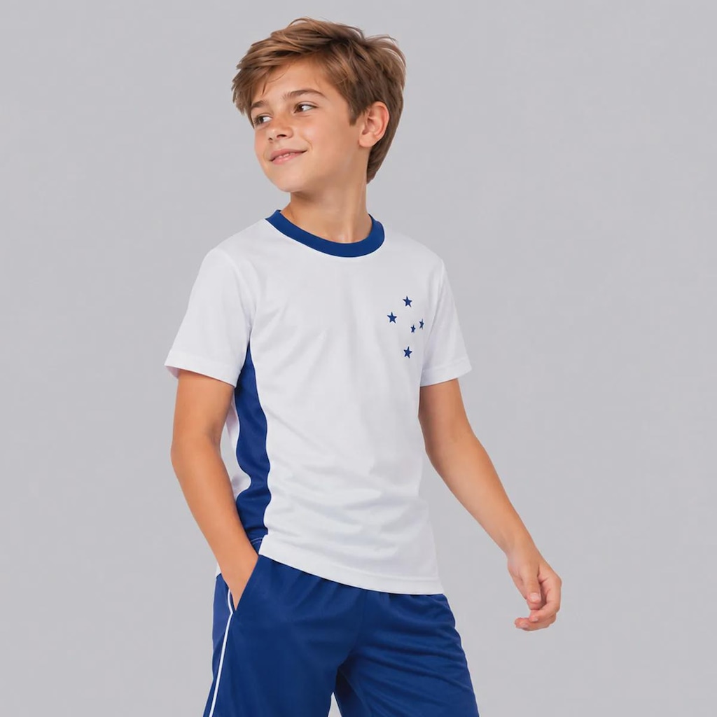 Imagem 3 do produto Camisa do Cruzeiro Liso Infantil