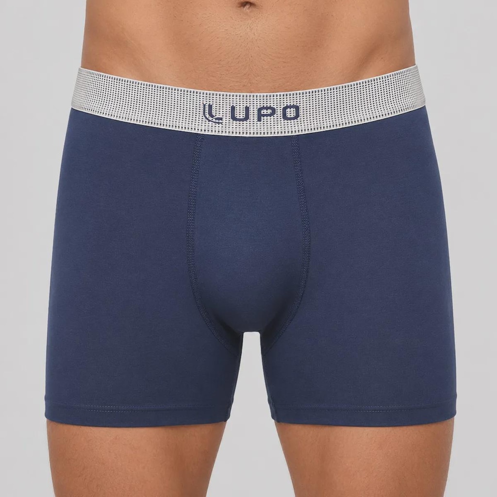 Imagem 1 do produto Cueca Boxer Lupo Algodão com Elastano Masculina