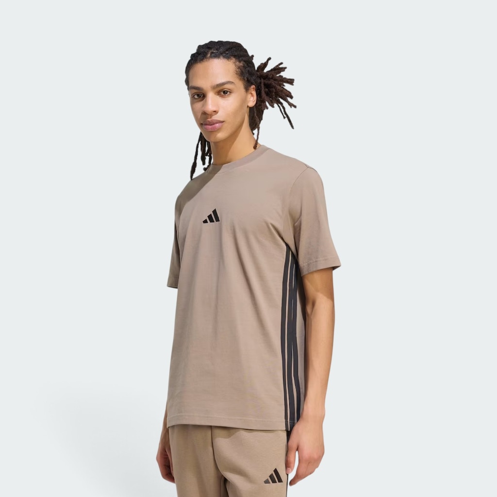 Imagem 1 do produto Camiseta adidas Essentials Três Listras Algodão Masculina