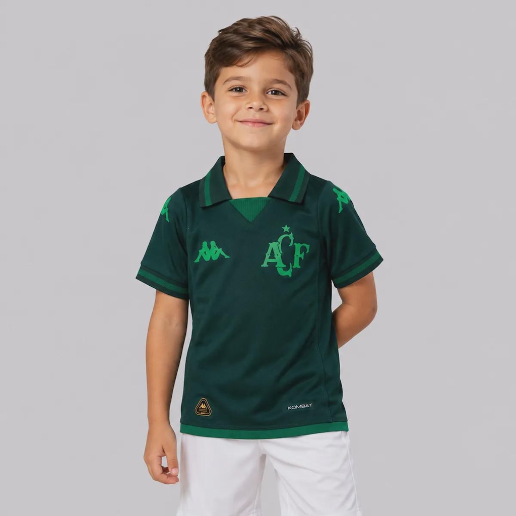 Imagem 1 do produto Camisa da Chapecoense III 25/26 Kappa Infantil