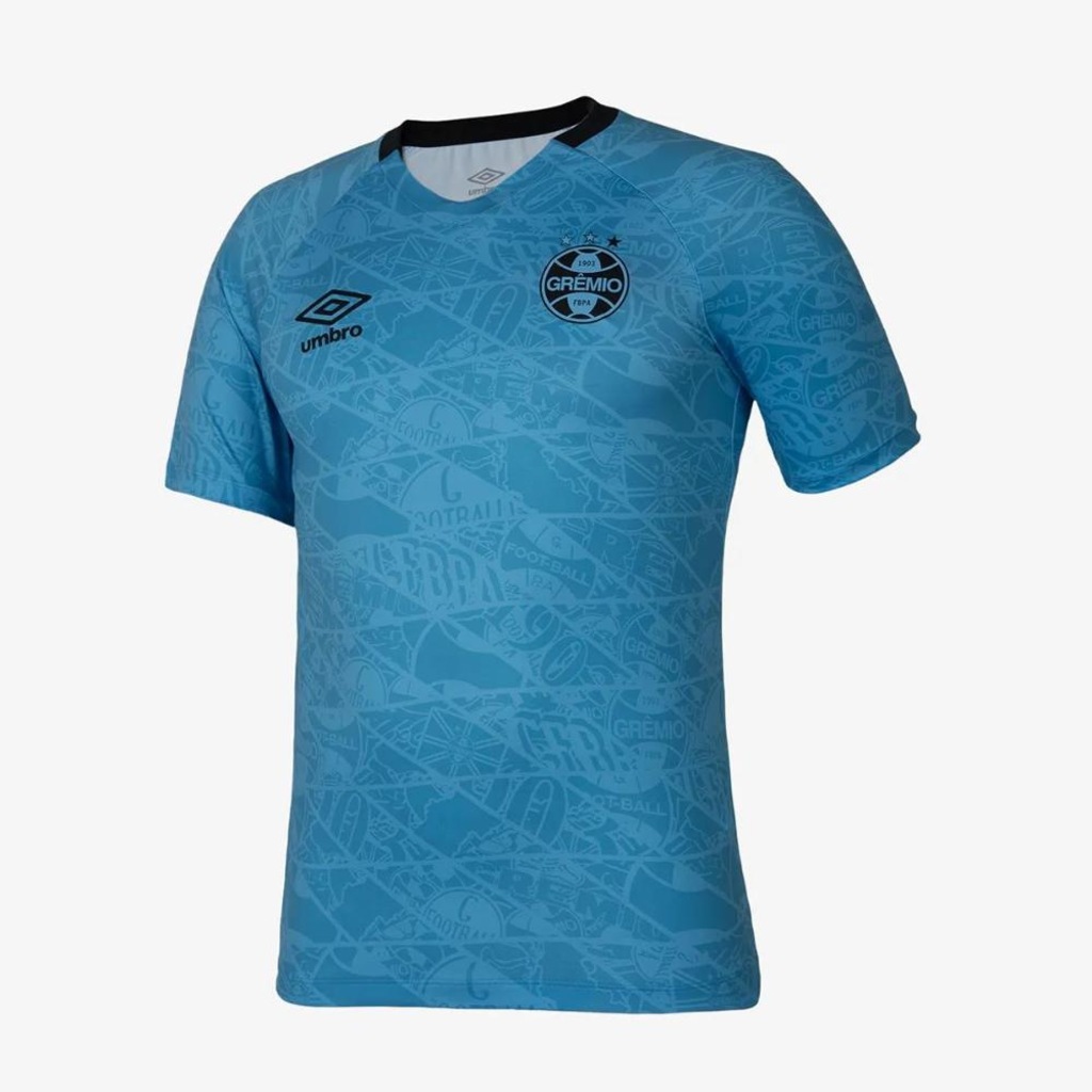 Imagem 2 do produto Camisa do Grêmio 2025/26 Umbro Aquecimento Masculina