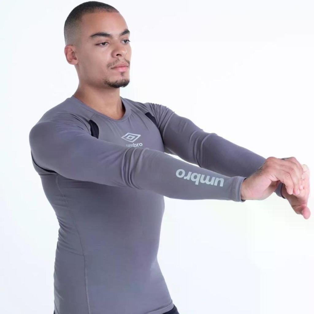Imagem 3 do produto Camisa Térmica Manga Longa Umbro Diamond Elite Masculina