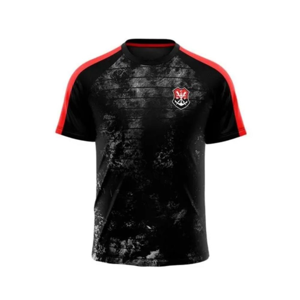 Imagem 1 do produto Camisa do Flamengo Vein Futebol Infantil Braziline