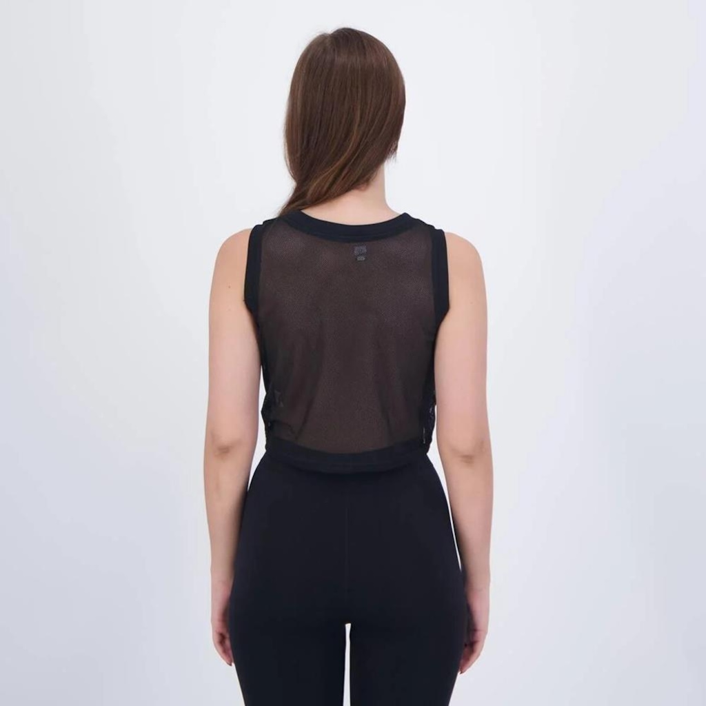 Imagem 4 do produto Blusa Cropped do Atlético Mineiro Braziline Ridin Feminina