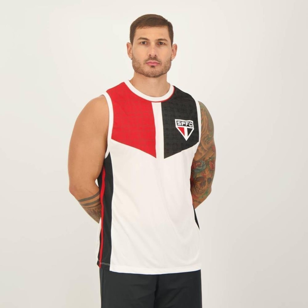 Imagem 4 do produto Camiseta Regata do São Paulo Brevity Braziline Masculina