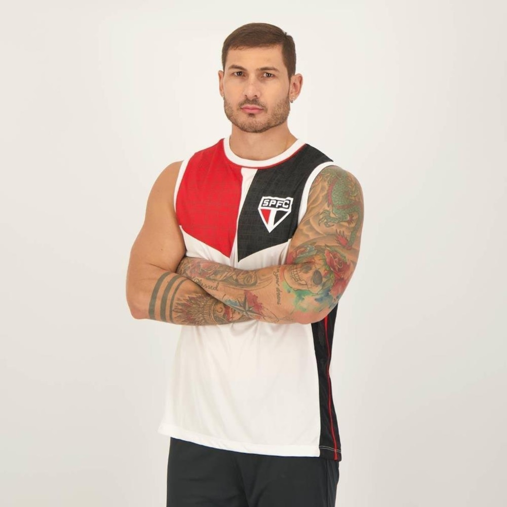 Imagem 5 do produto Camiseta Regata do São Paulo Brevity Braziline Masculina