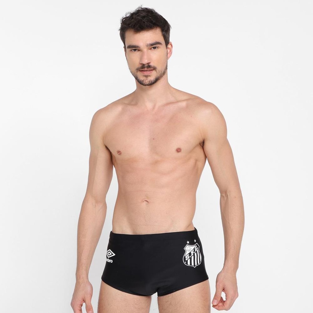 Imagem 1 do produto Sunga do Santos Umbro Natação Treino - Adulto