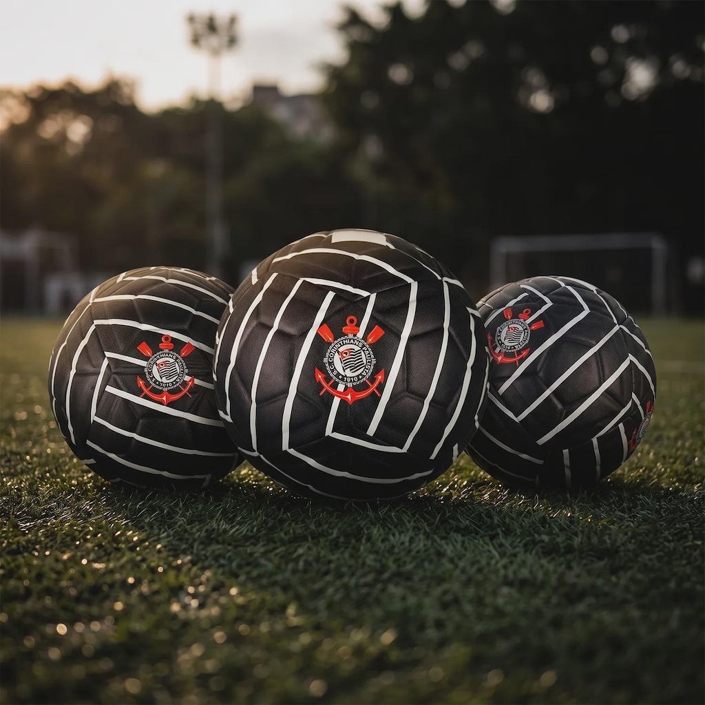 Imagem 4 do produto Bola de Futebol Corinthians Manto Allpha Recreativa
