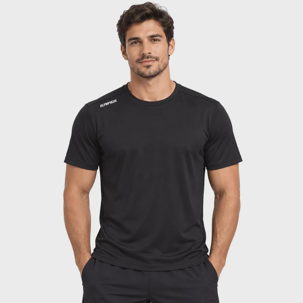 Imagem 1 do produto Camiseta Olympikus Manga Curta Esportiva Masculina