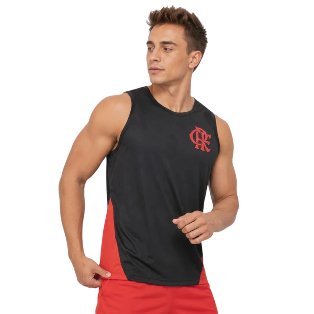 Imagem 3 do produto Camiseta Regata Flamengo Gávea II Betel Masculino