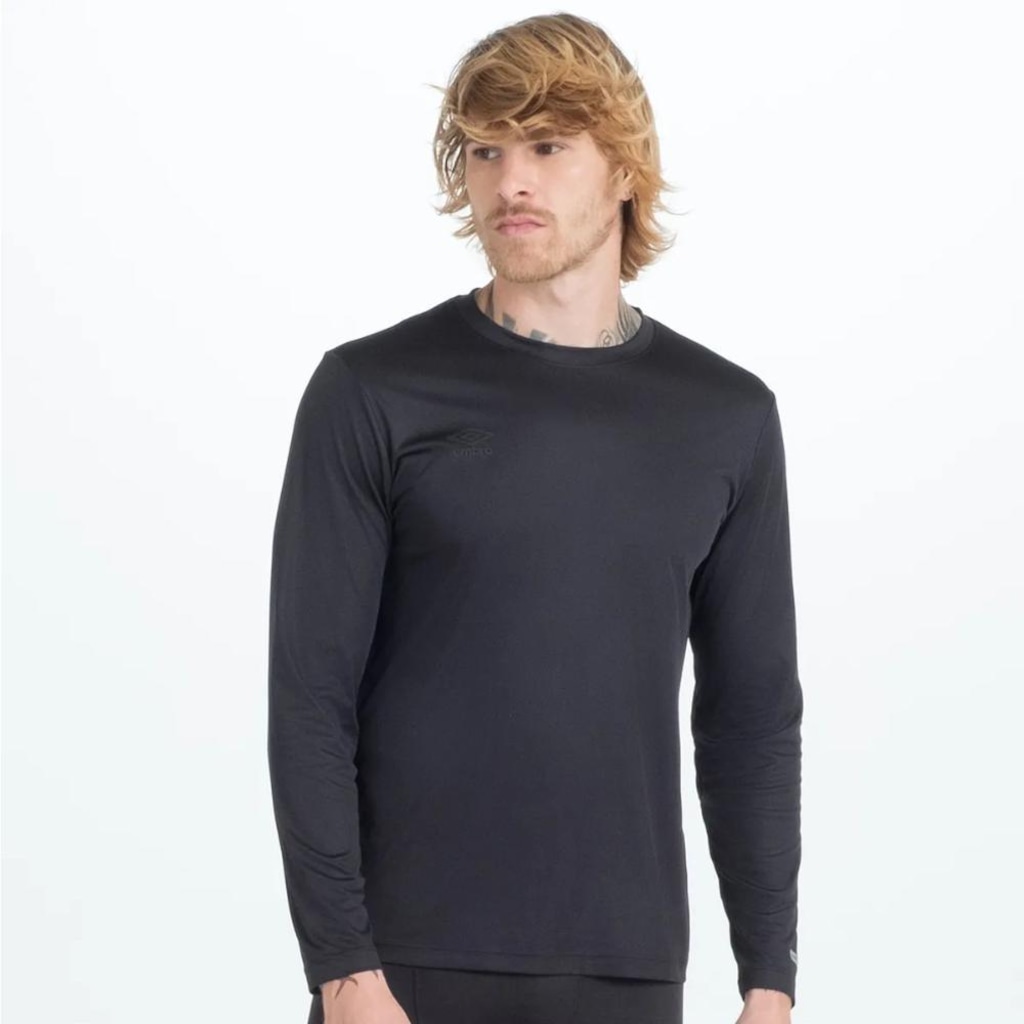 Imagem 1 do produto Camisa Manga Longa Umbro Basic UV Masculina