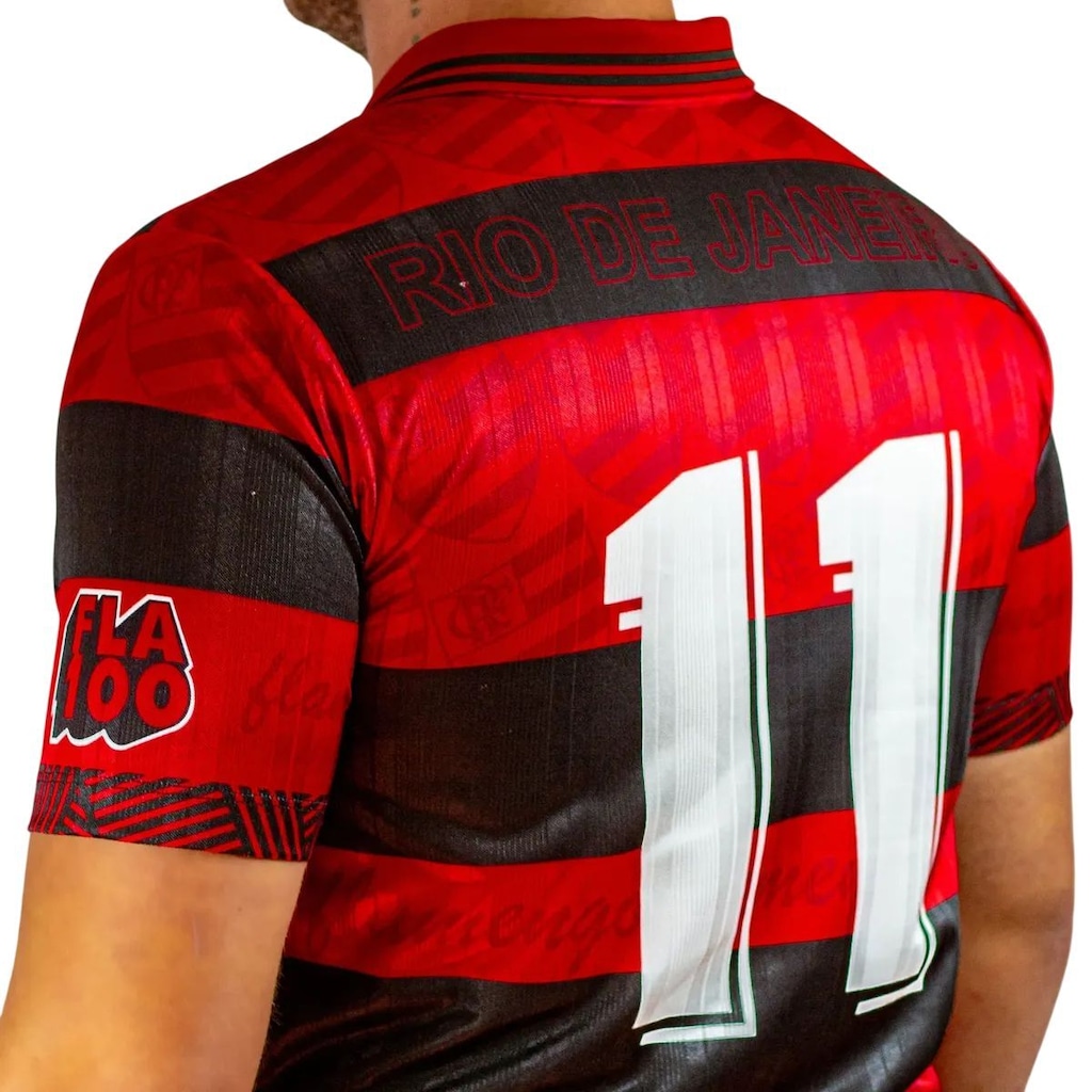 Imagem 4 do produto Camisa do Flamengo Retrô 1996 II Betel Masculina
