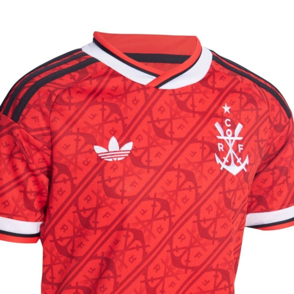 Imagem 3 do produto Camisa Flamengo III 2026/27 adidas Infantil