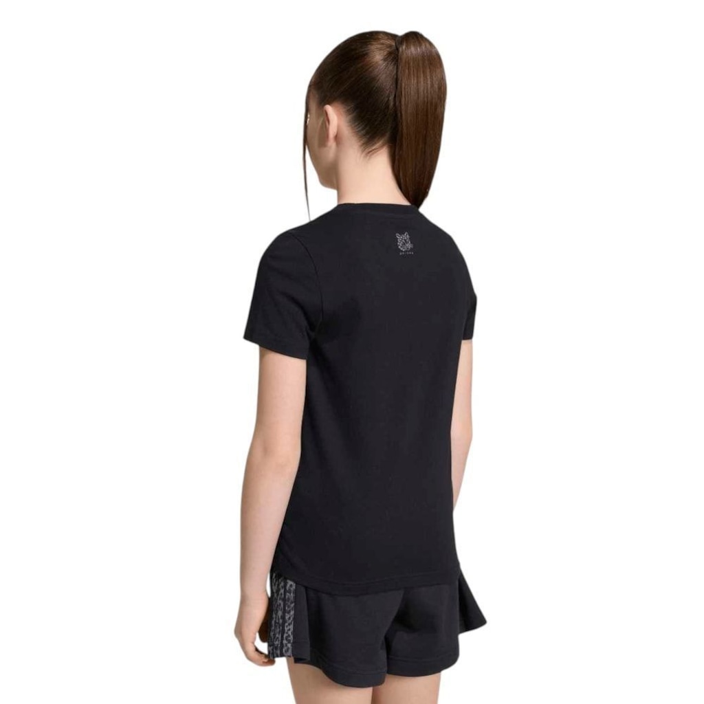 Imagem 2 do produto Camiseta adidas Logo Leopardo Infantil