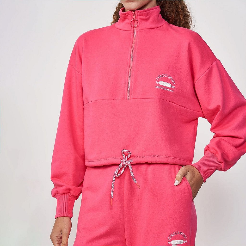 Imagem 1 do produto Blusão Moletom Color Premium Loose Feminino