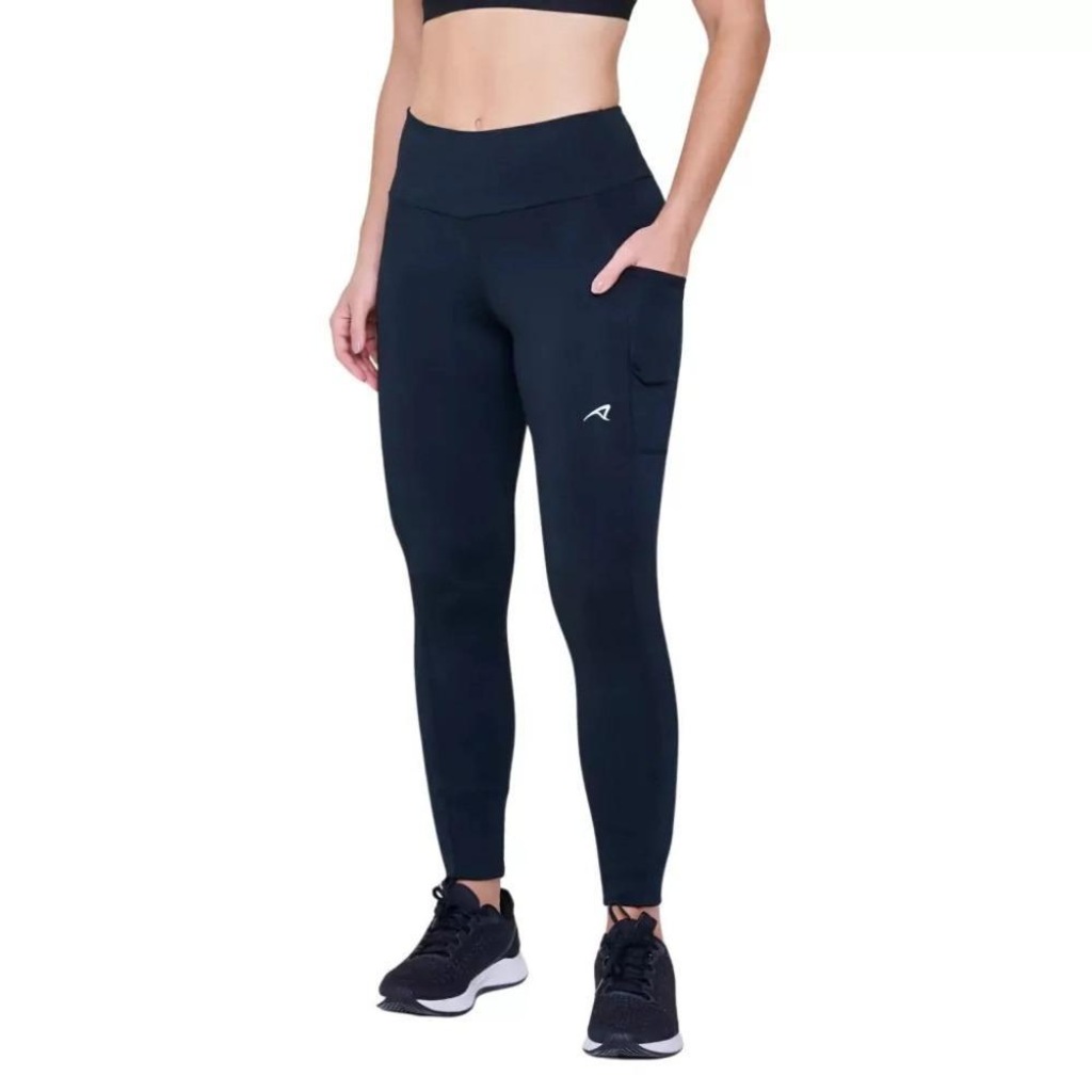Imagem 1 do produto Calça Legging Authen Thermal Zíper Refletivo Protect Feminina