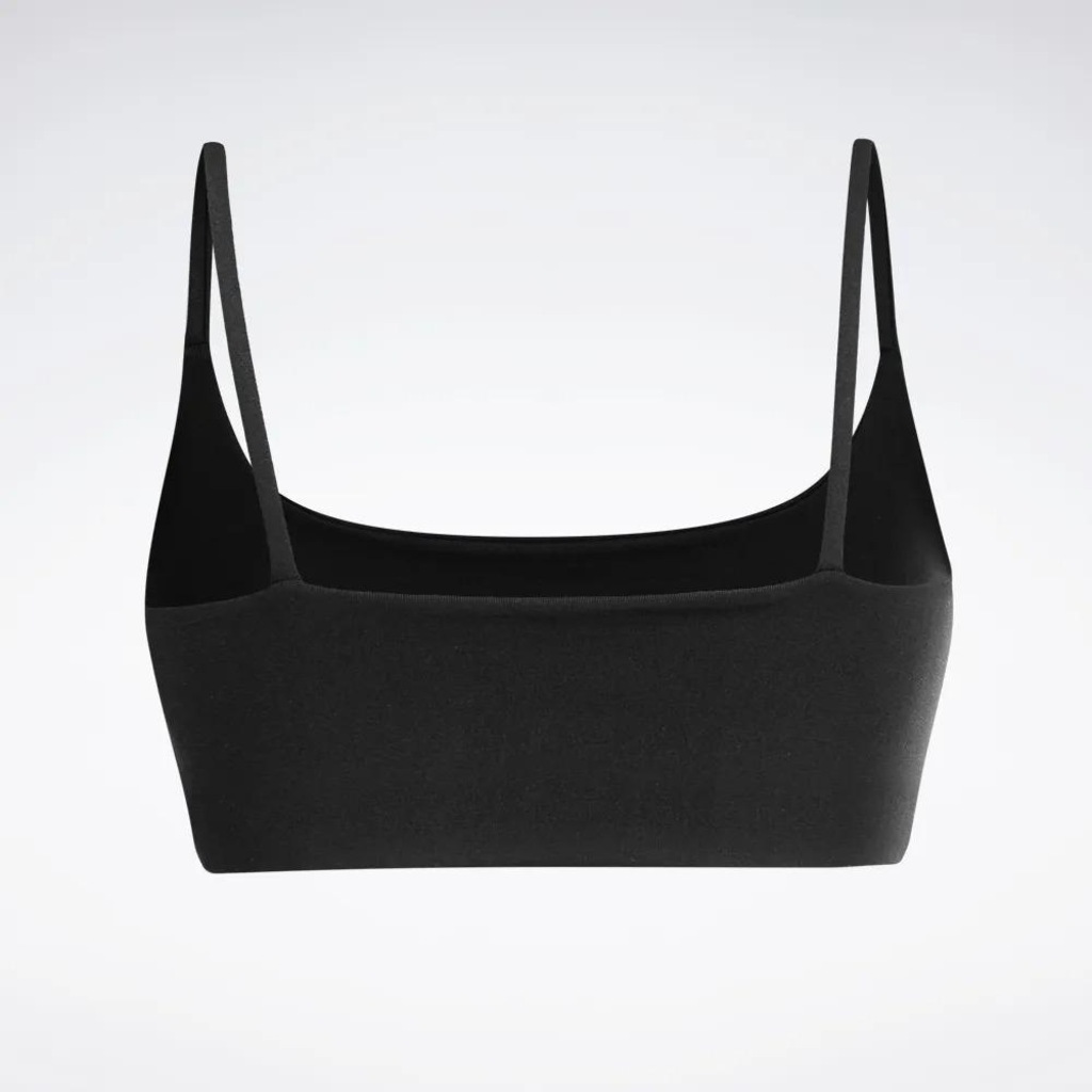 Imagem 3 do produto Top Reto Sem Bojo Reebok Logo Alta Compressão Feminino