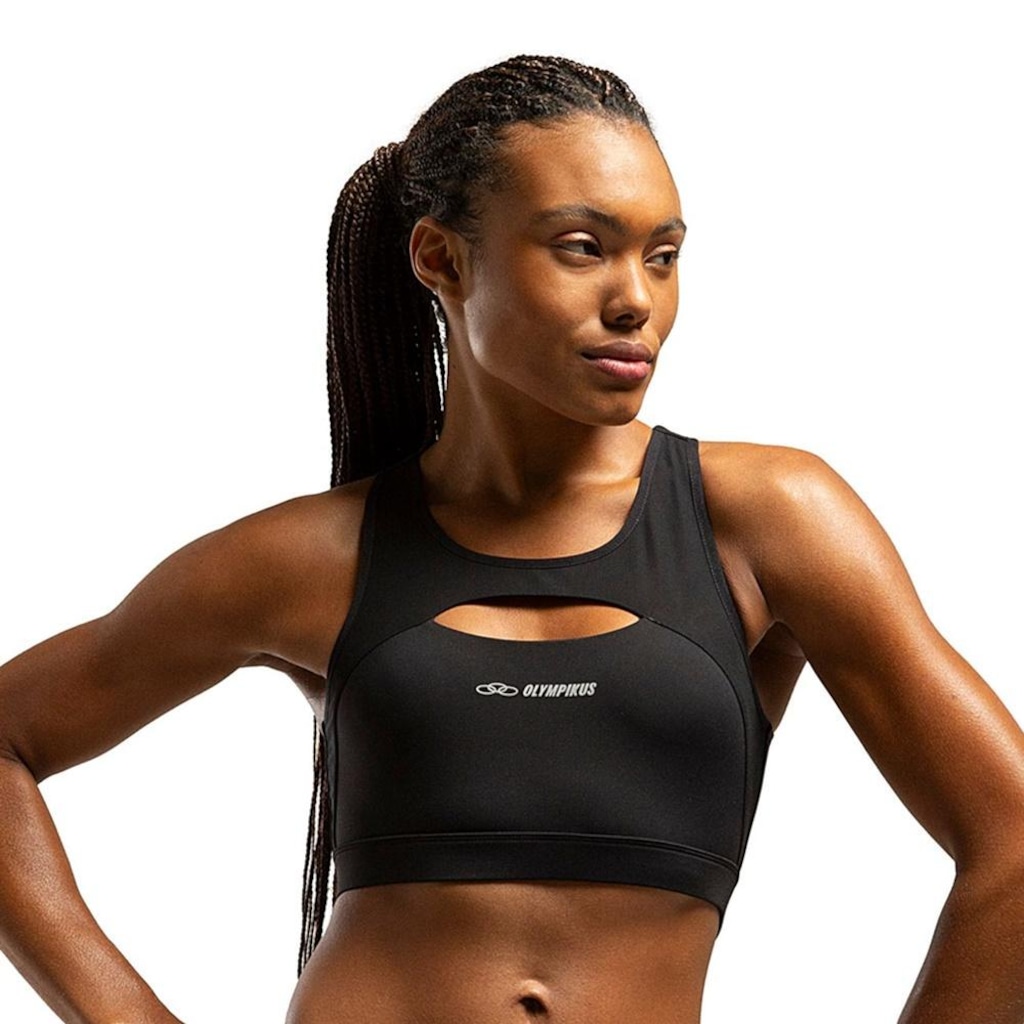 Imagem 2 do produto Top Nadador Olympikus Feminino Flex Compression Sem Bojo