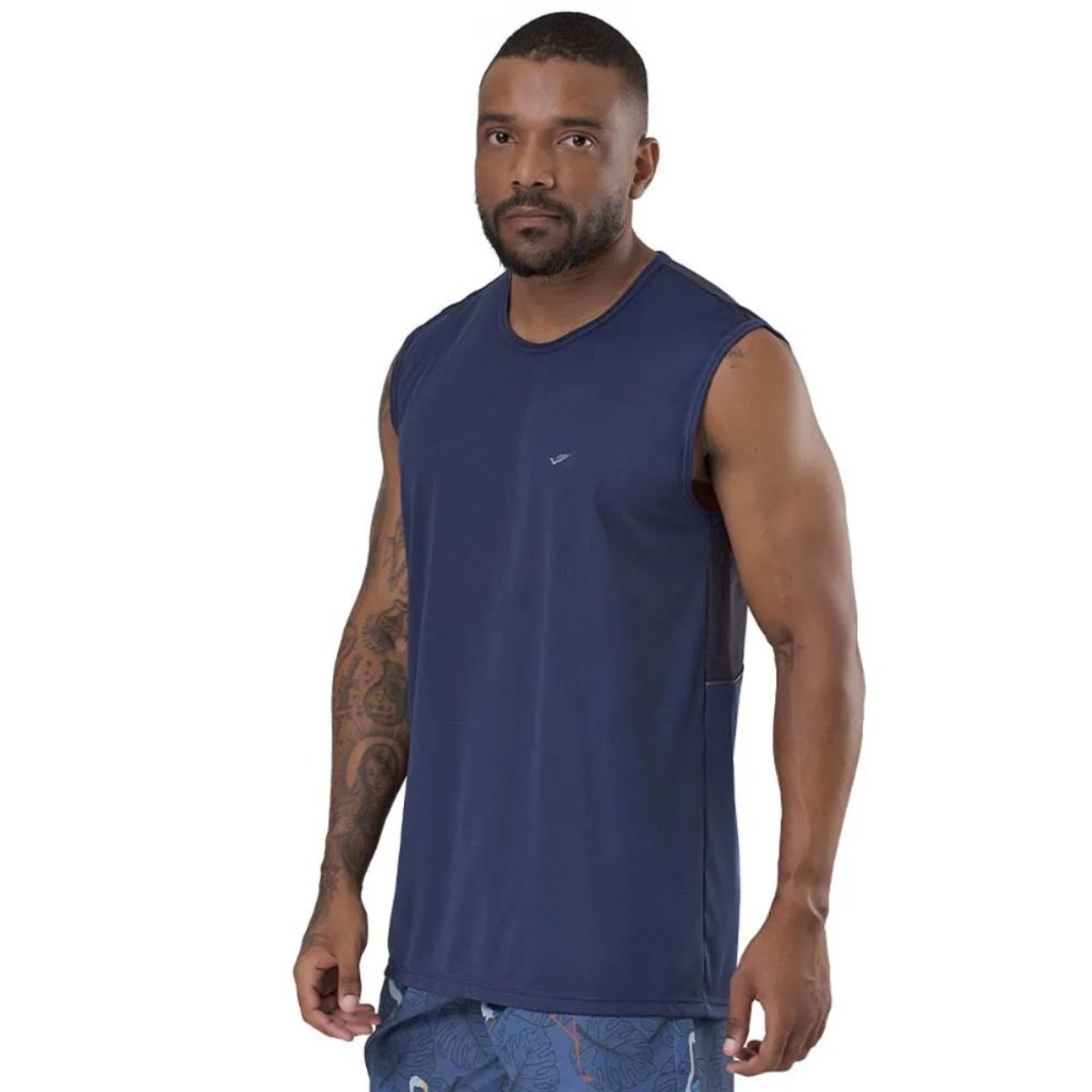 Imagem 2 do produto Camiseta Regata Masculina Dry Elite Esportiva Ventilada