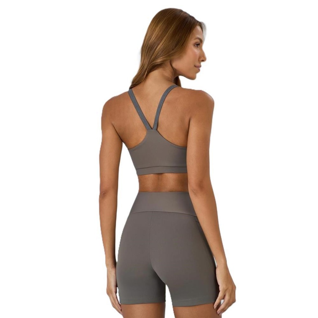 Imagem 3 do produto Bermuda Feminina Meia Coxa Alto Giro Logo