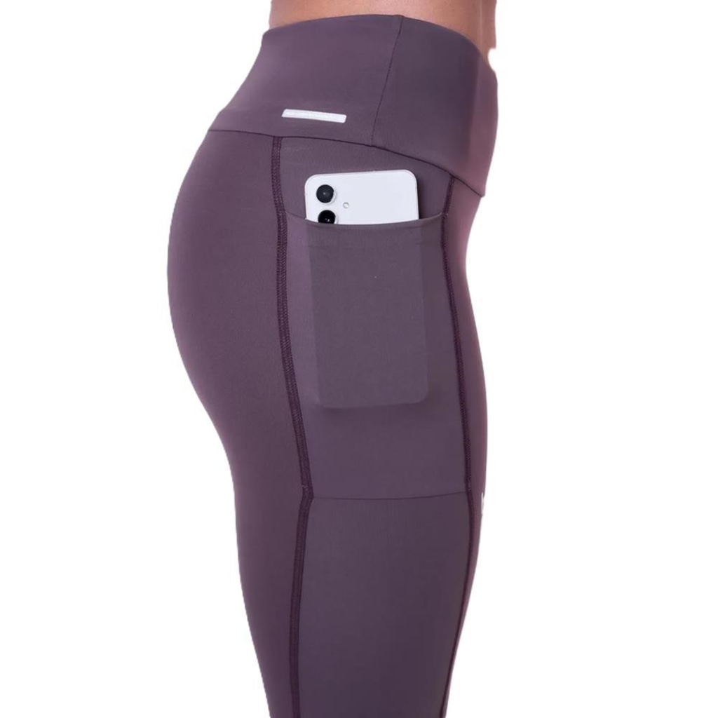 Imagem 3 do produto Calça Legging Running Com Bolso Authen Grit Bossa 4 Feminina