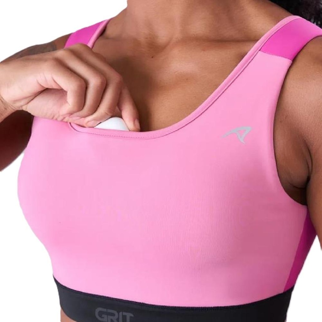 Imagem 5 do produto Top Feminino Authen Com Bojo GRIT BOSSA