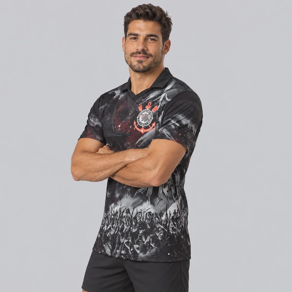 Imagem 3 do produto Camisa do Corinthians Grito da Paixão Masculina