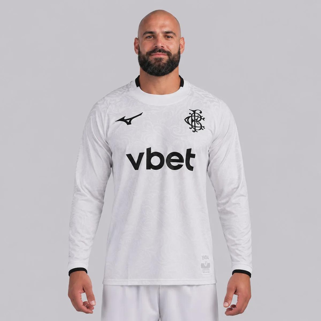 Imagem 1 do produto Camisa Manga Longa Botafogo III 26/27 Torcedor Mizuno Masculina