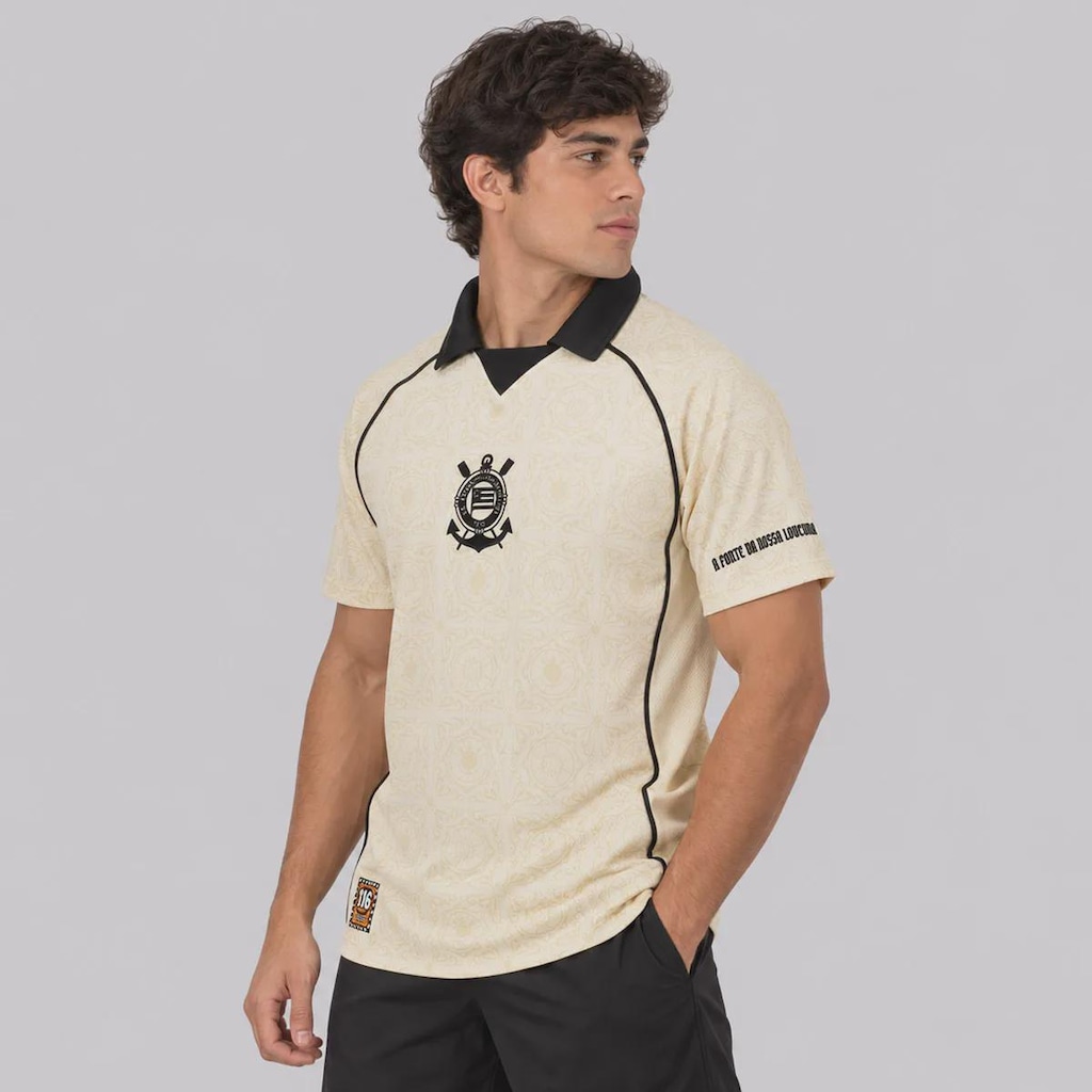 Imagem 3 do produto Camisa Polo Corinthians 116 Anos Masculina