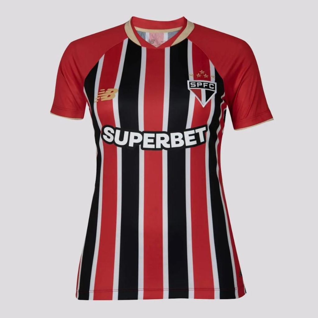 Imagem 1 do produto Camisa do São Paulo II 25/26 Torcedor New Balance Feminina