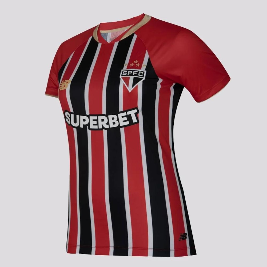 Imagem 2 do produto Camisa do São Paulo II 25/26 Torcedor New Balance Feminina