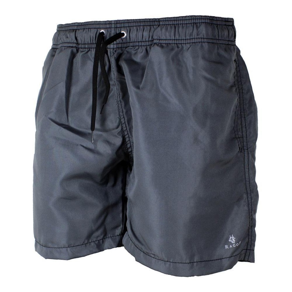 Imagem 2 do produto Bermuda Tactel Ragor Masculino Liso Bolsos Esportivo Casual