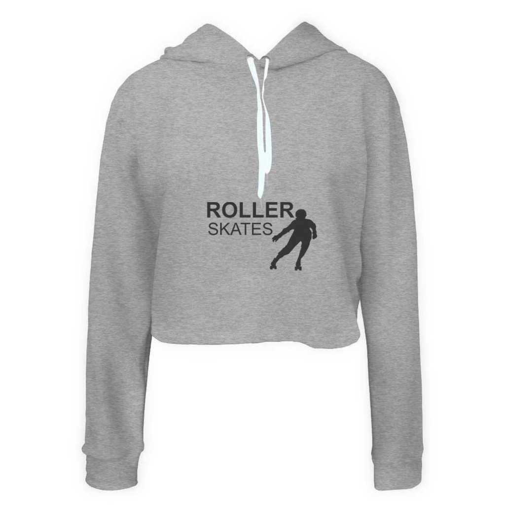 Imagem 1 do produto Moletom Cropped Ragor Patins Macio Confortável Feminino